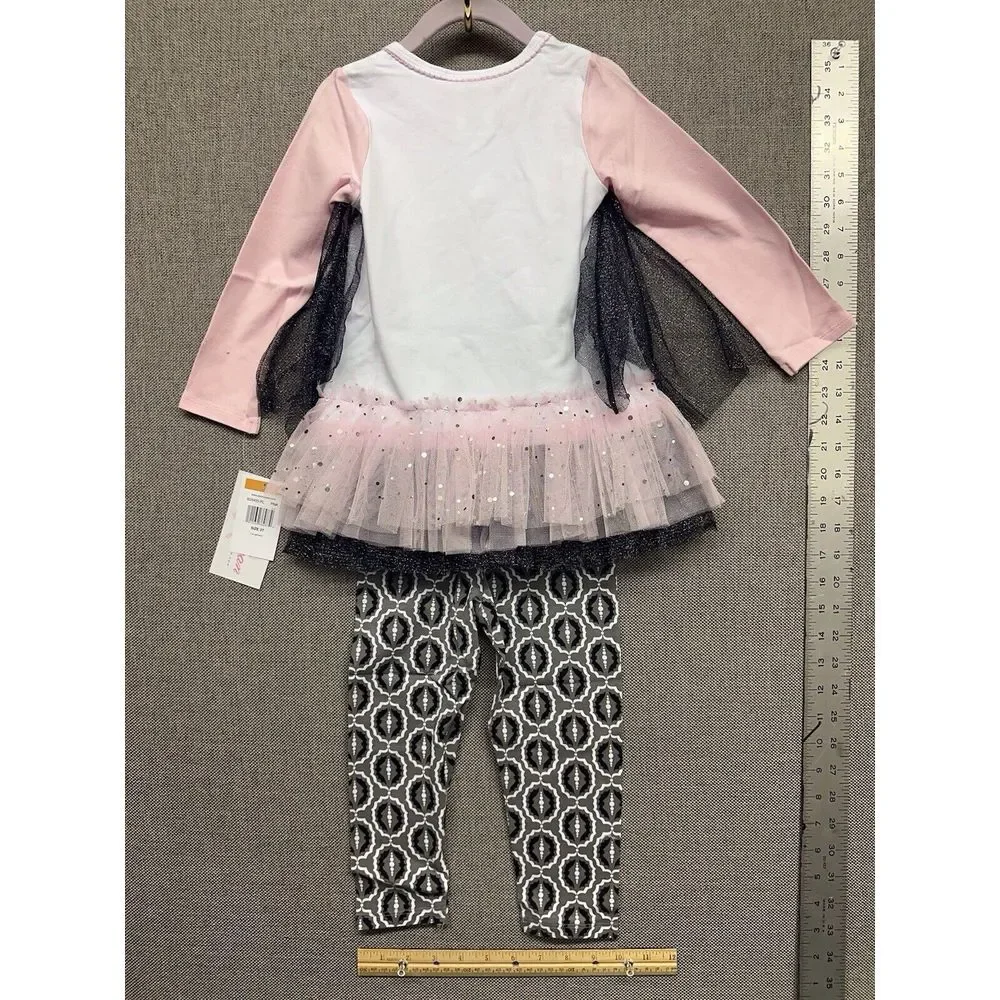 NEW BNWT Bonnie Jean Baby Halloween Outfit Clothes Vampire‎ Size 3T